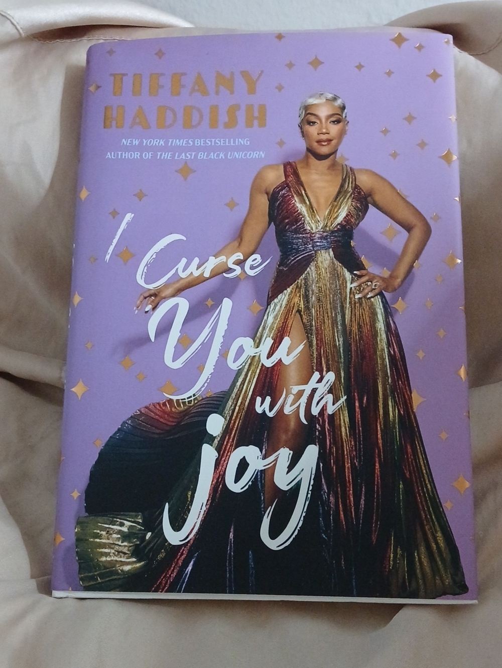 TIFANY HADDISH SIGNED BOOK "I CURSE YOU WITH JOY"